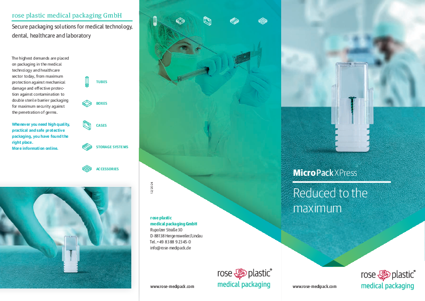 Brochure MicroPack XPress