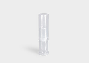 Embalagem tubular TwistPack Plus: flexibilidade total através do ajuste de comprimento universal.