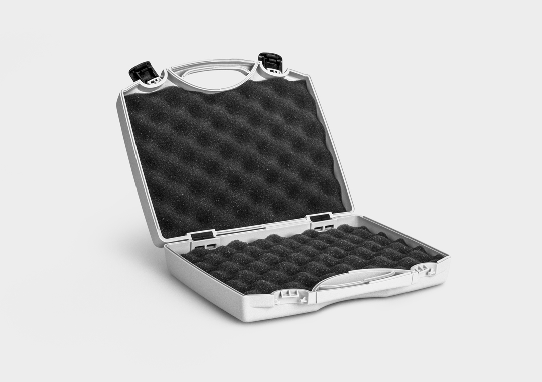 RoseCase Ergoline: uma moderna maleta plástica com desenho exclusivo.